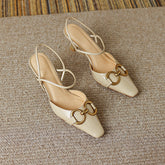 Fiona Nude Kitten Heels